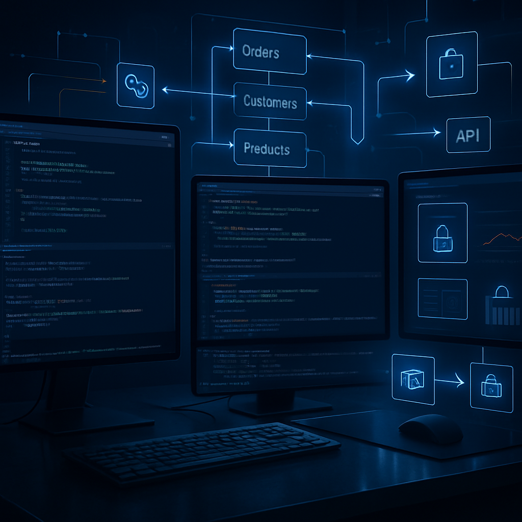 Intégration e-commerce Odoo : architecture bi-directionnelle et synchronisation stocks