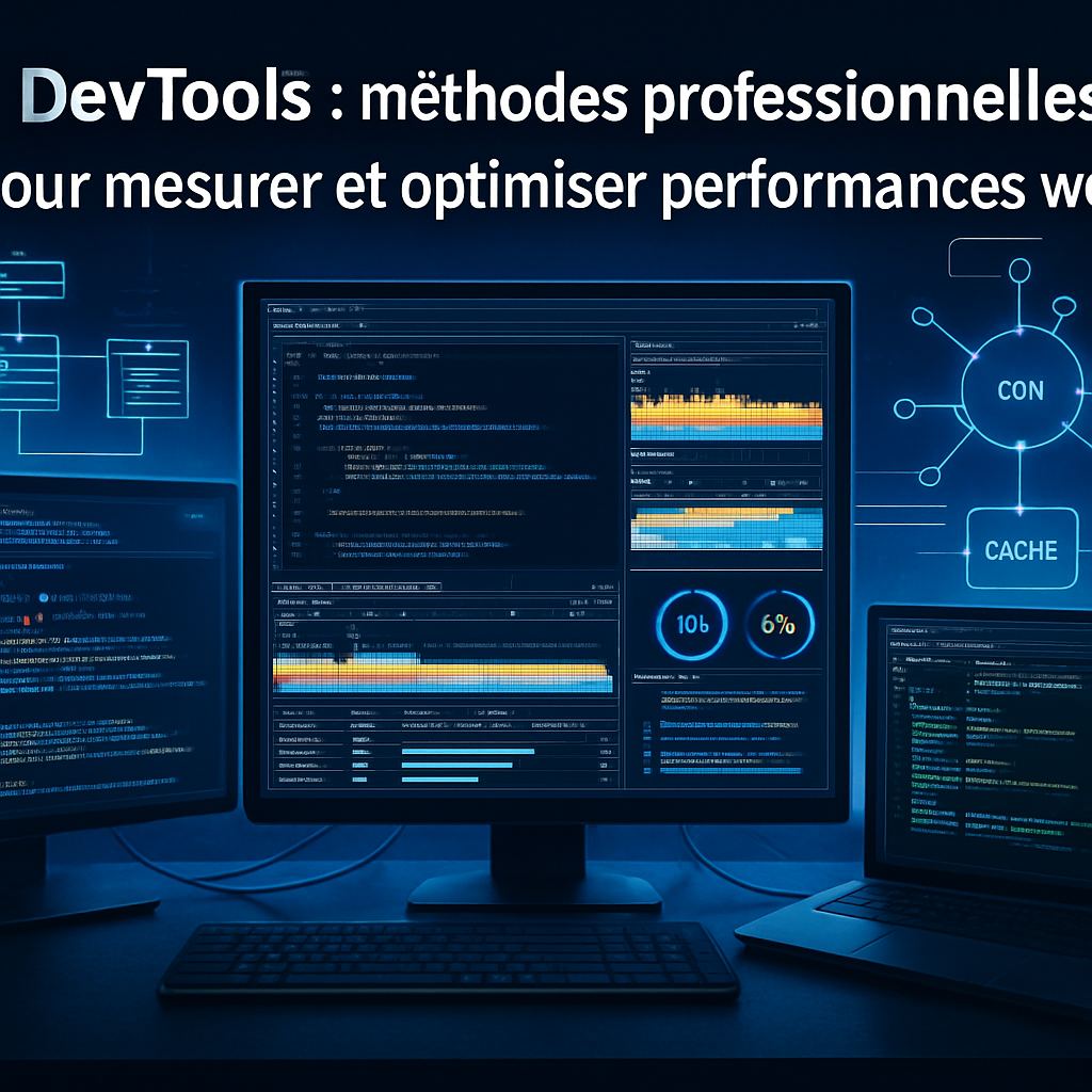 DevTools : méthodes professionnelles pour mesurer et optimiser les performances web