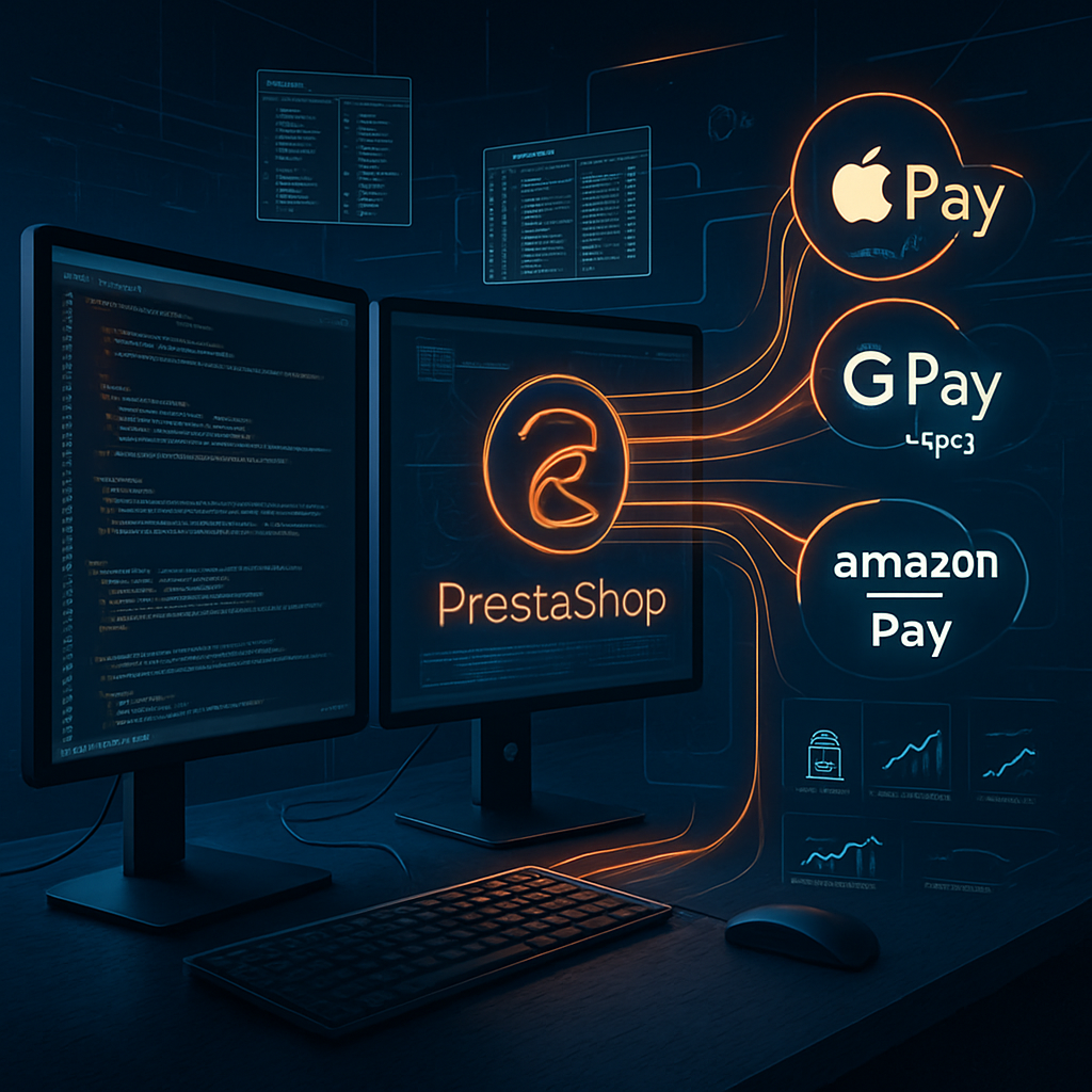 Modules PrestaShop : Apple Pay, Google Pay et Amazon Pay via Stripe