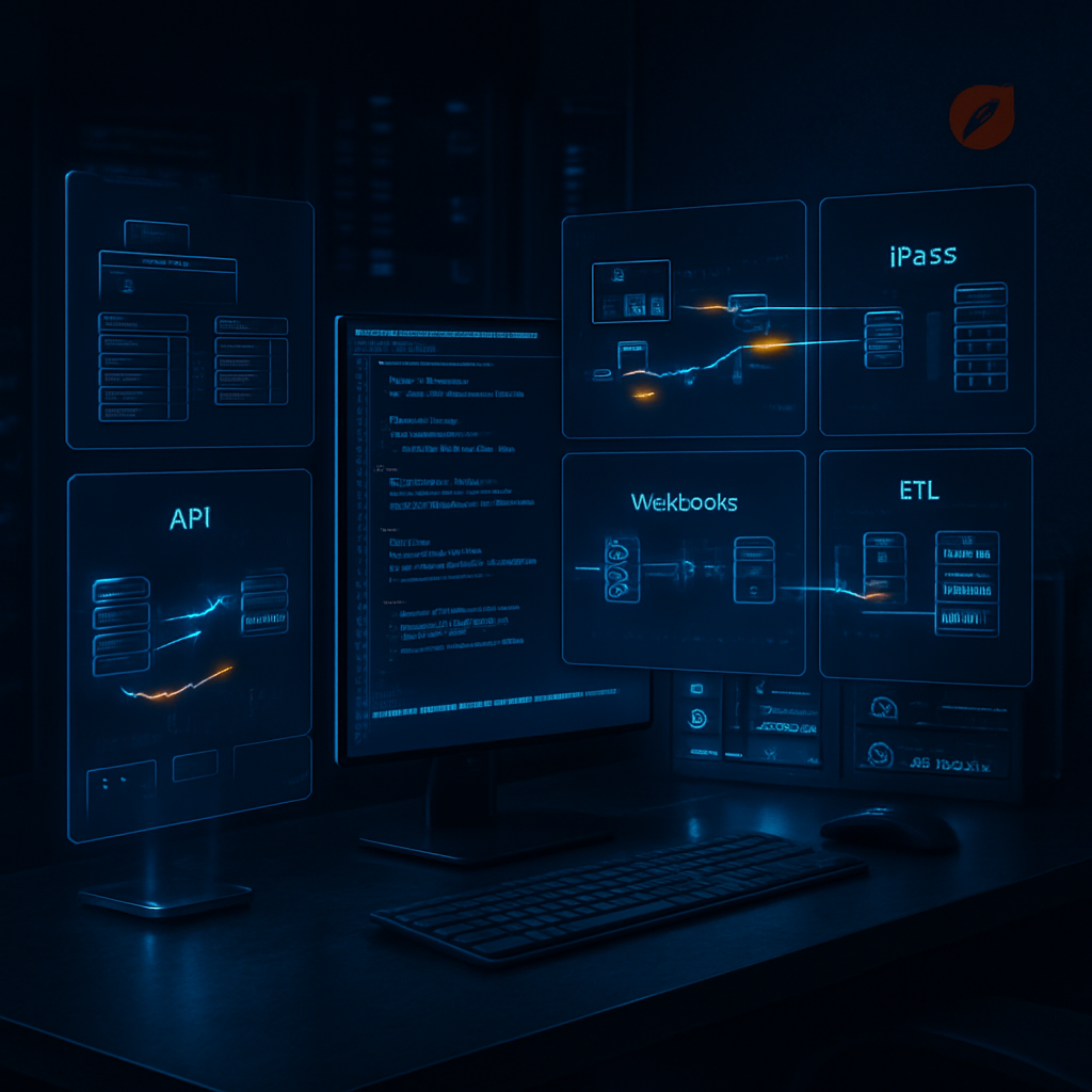 Intégration ERP : choisir API, webhooks, ETL ou iPaaS