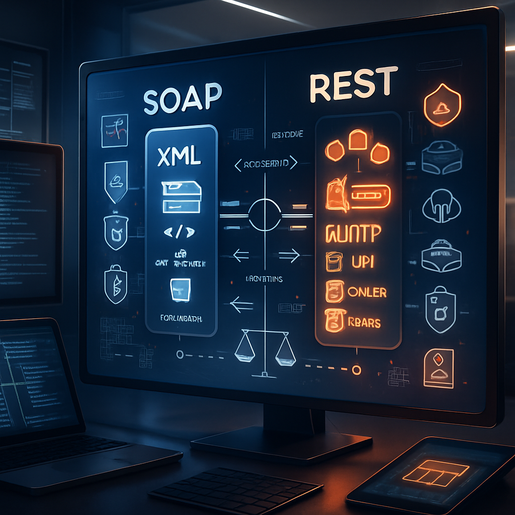 API SOAP vs REST : différences, sécurité et cas d’usage