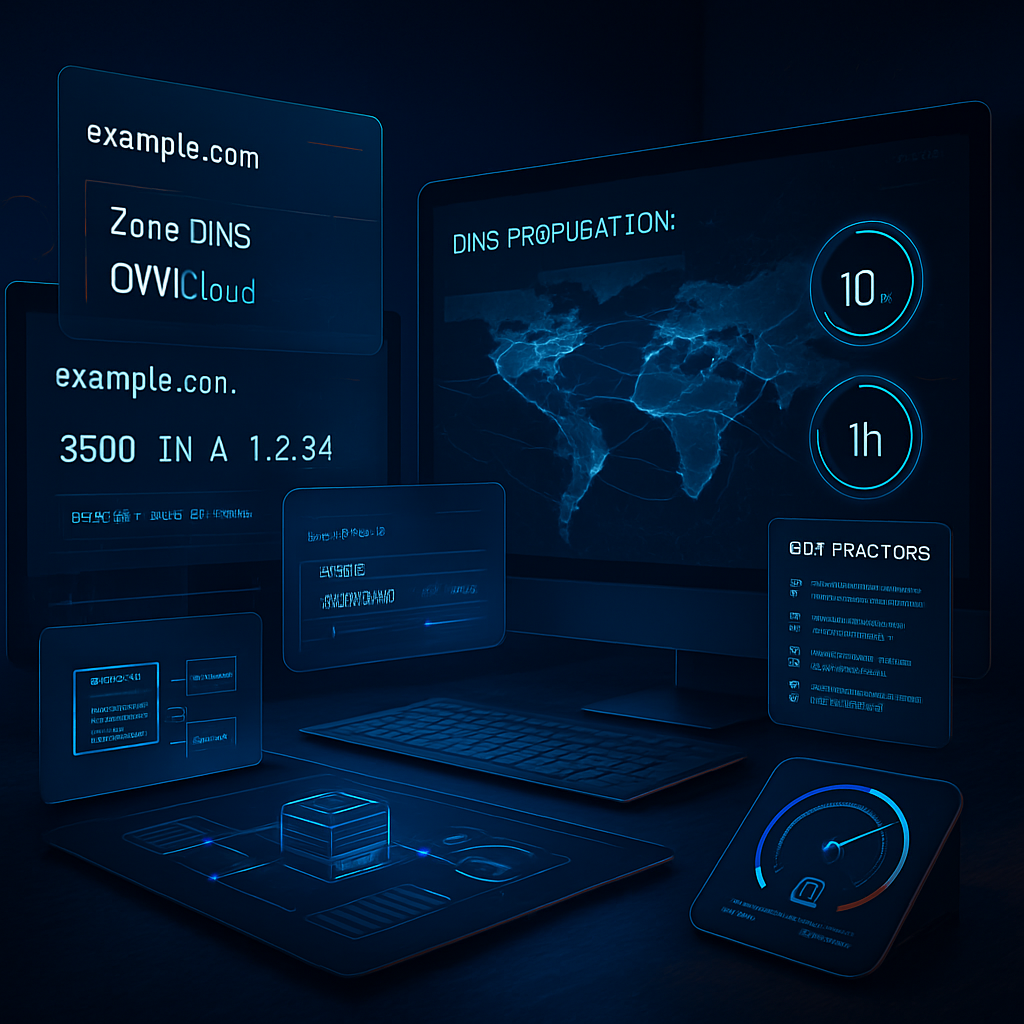 Zone DNS OVHcloud : propagation, TTL et bonnes pratiques de configuration