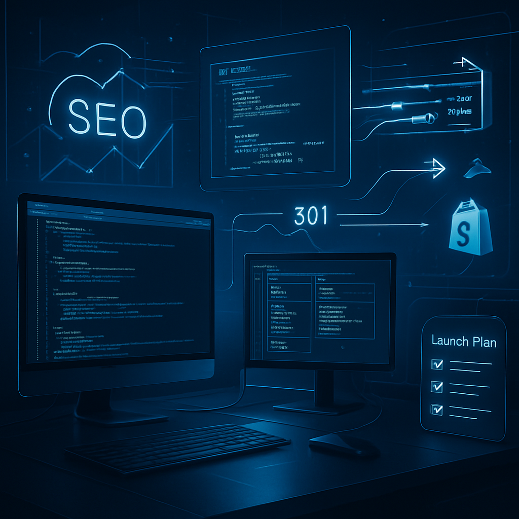 Migration PrestaShop vers Shopify : SEO, redirections 301 et plan de lancement
