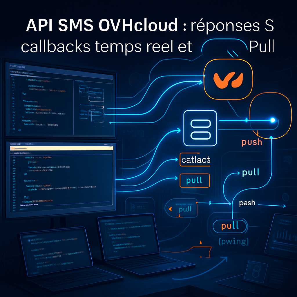 API SMS OVHcloud : réponses SMS, callbacks temps réel et mode Pull