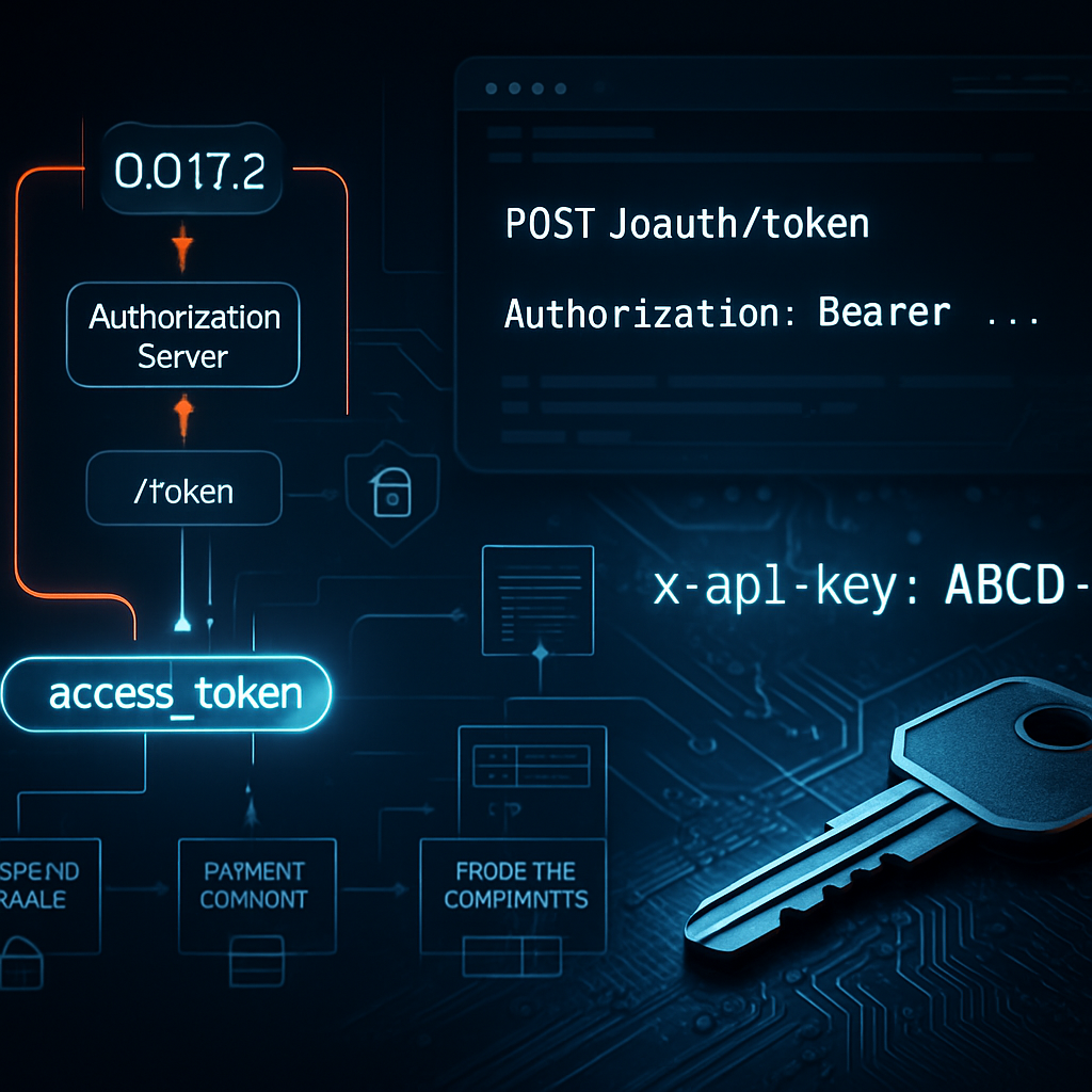 SumUp API : choisir l’autorisation entre OAuth 2.0 et clés API