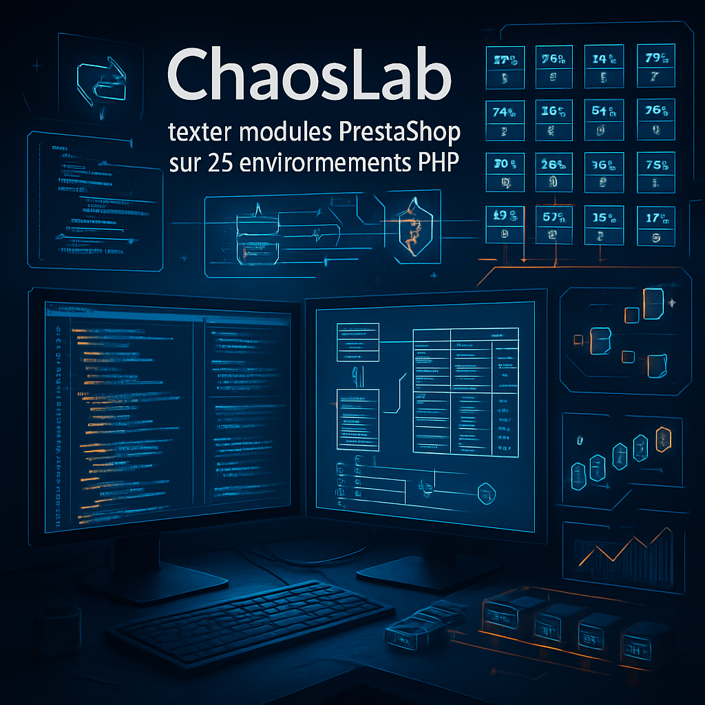 ChaosLab : tester modules PrestaShop sur 23 environnements PHP