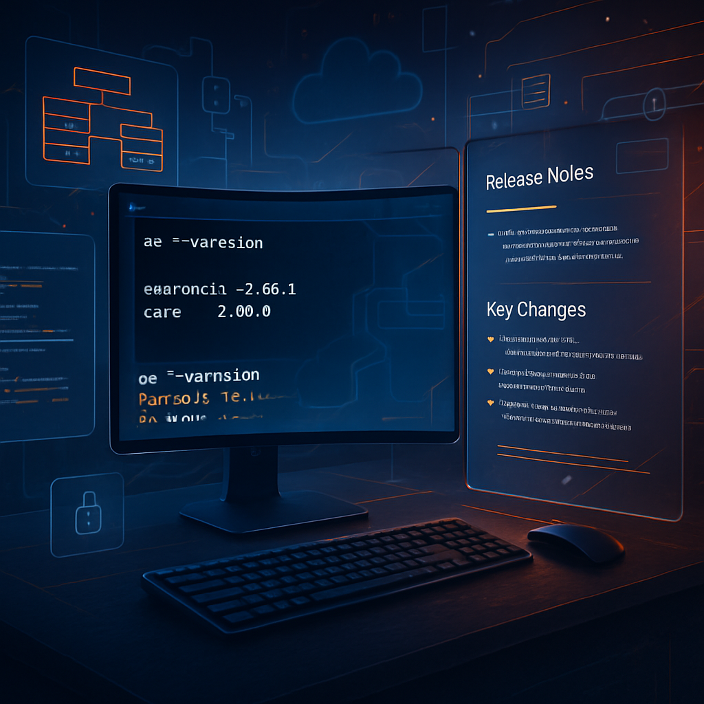 Azure CLI : notes de version 2.89.1/2.89.0 et changements clés