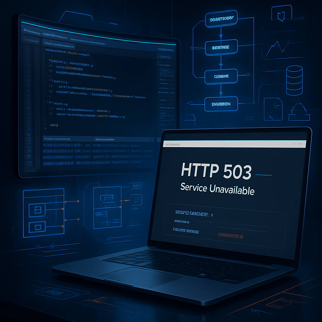 Erreur HTTP 503 : diagnostiquer PHP et logs Apache/LiteSpeed