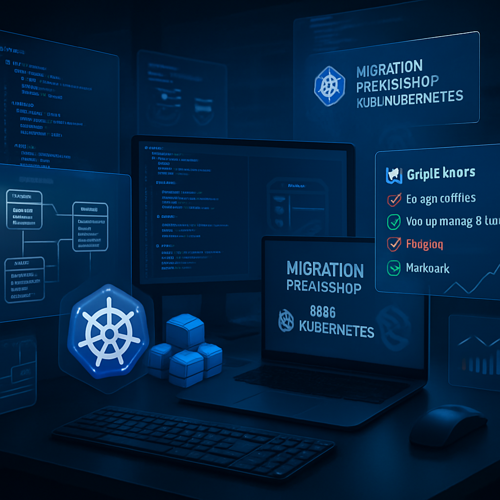 Migration PrestaShop vers Kubernetes : checklist GitOps et pièges courants