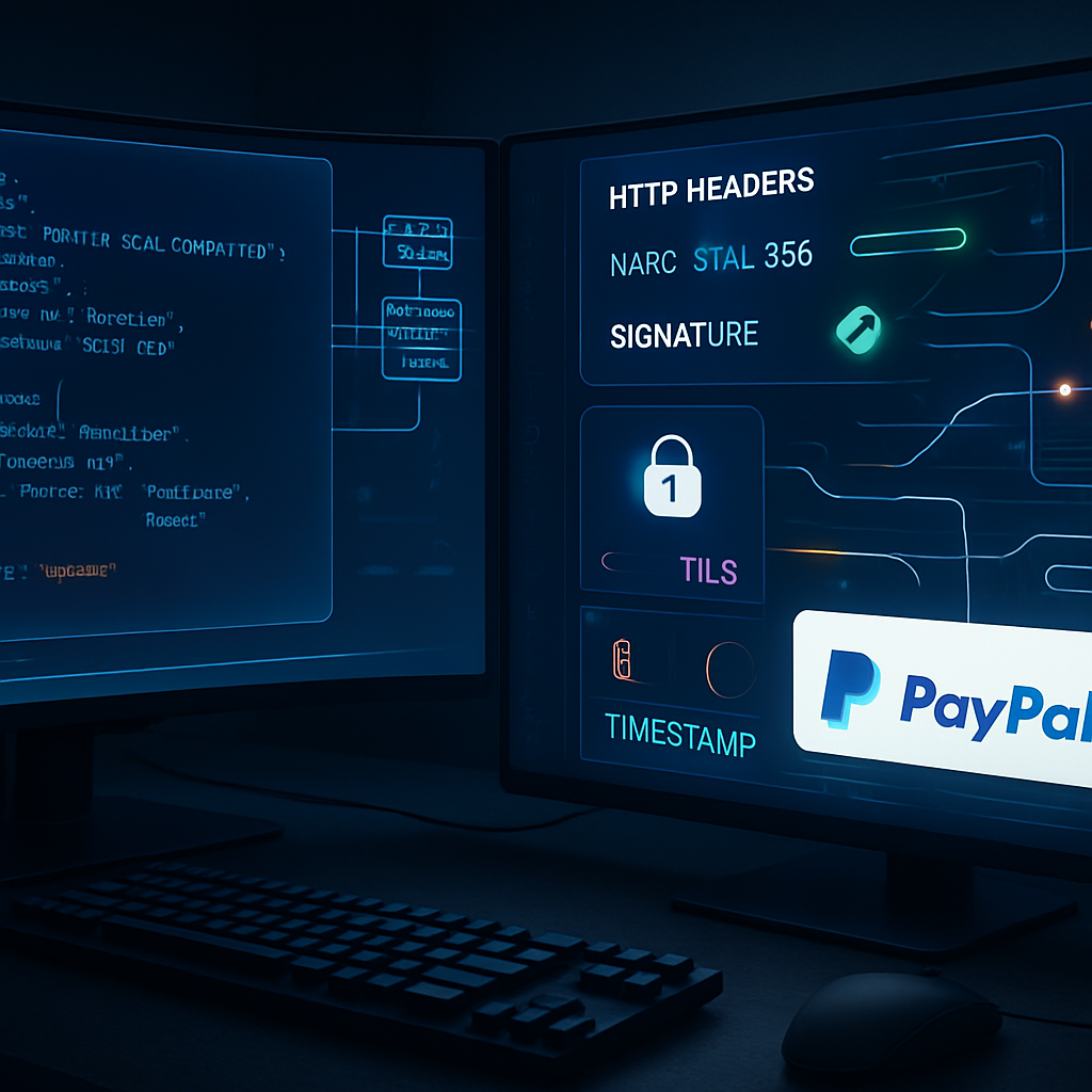 Webhooks PayPal : vérifier l’authenticité des notifications serveur