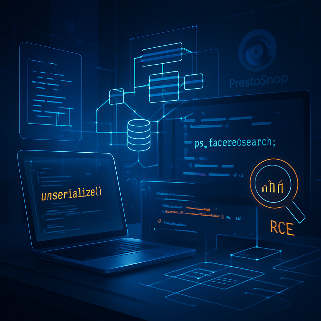Vulnérabilité PrestaShop ps_facetedsearch : analyse RCE via unserialize()