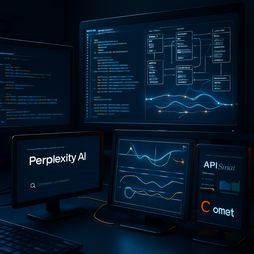Perplexity AI : moteur de recherche conversationnel, API Sonar et Comet