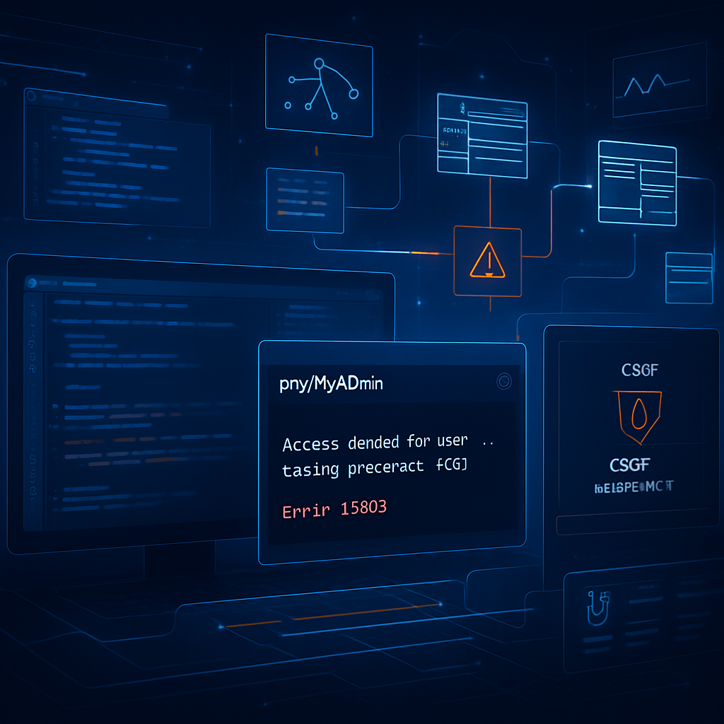phpMyAdmin : réparer l’accès MySQL #1045 et les problèmes CSRF